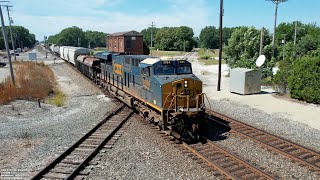 CSX 3184 Walkerton IN 922023 Train M370 [upl. by Aia]