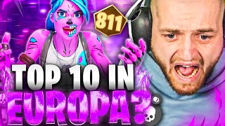 🤯😨KILL REKORD im CUP  FORTNITE Cup mit ESPORTLER  Top 10 Europa [upl. by Leirbma980]