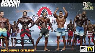 2023 IFBB Pro League Men’s Physique Olympia Prejudging Comparisons 4K Video [upl. by Templas]