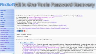 NirSoft  Hacker All in One Forensics And Password Recovery Tools [upl. by Talanian]