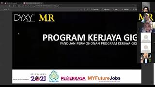 BAHAGIAN 3 Taklimat Program Penjana Kerjaya GIG PERKESO Myra Roslan Enterprise [upl. by Jodee904]