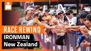 2024 IRONMAN New Zealand  Race Rewind [upl. by Zetes]