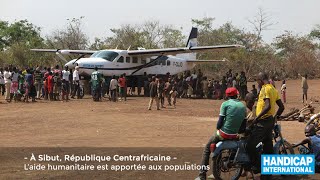 Acheminer laide humanitaire en Centrafrique [upl. by Ggerk561]