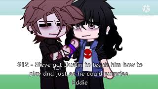 Steddie headcanons [upl. by Genevieve]