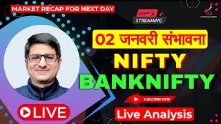 02 Jan 2024 Nifty Banknifty Analysis  Market Recap For Next Day  Pre Market Analysis  Nifty50 [upl. by Aiykan]