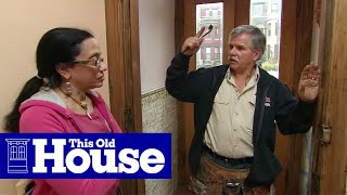 How to Weatherstrip an Exterior Door  This Old House [upl. by Glaab]