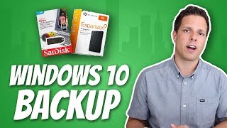 How to backup your stuff in Windows 10 [upl. by Dnomse678]