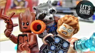 LEGO Avengers Thors Weapon Quest 76102  Lets Build [upl. by Shiverick]