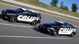 2012 Ford Interceptor Police cars revealed [upl. by Weidar]