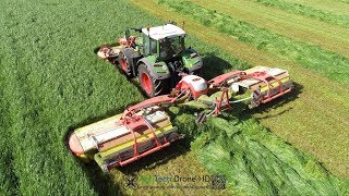 Fauchage en 10 m  LB Visuel  SARL Lemaitre  PÖTTINGER  FENDT [upl. by Goggin]