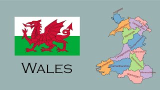 Wales Welsh and Historic Counties bitesize [upl. by Kciredor]