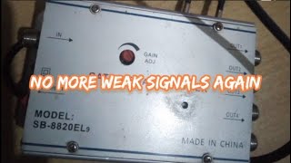 No More weaker signals Again [upl. by Aisatan]