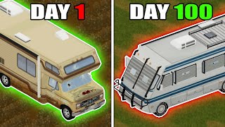 I Survived 100 DAYS As a RV NOMAD [upl. by Zamir]