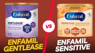 Enfamil Gentlease Vs Enfamil Sensitive Ingredients Moms Reviews Nutrients and Price [upl. by Dabney]