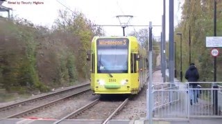 Trams in London UK 2015 [upl. by Valiant]