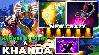 New Crazy Khanda  Hammer of Purity Omniknight Deleted in 2 Sec Most Imba Hero Tanker  Dota 2 [upl. by Enisaj]