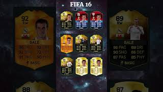 Bale FIFA history fifa fut fifaultimateteam football [upl. by Mandie]