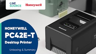 Honeywell PC42ET 4quot Desktop Printer  Unboxing si Prezentare [upl. by Notfa]