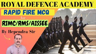 Very Important GK MCQs for class 6th RMS amp RIMC AISSEE [upl. by Rednasela]