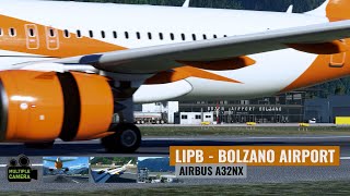 Leszállás a bolzanói repülőtéren  LIPB  MAXIMUM REALISM  Microsoft Flight Simulator 2020 [upl. by Marcie337]