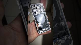 Huawei P50 pro back glass replaced smartphonehuaweip50smartphoneviralshorts [upl. by Tabib]