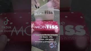 Tissue Facial Montiss Softpack 250 Sheets  2Ply Penasaran yu di Kepoin Guys [upl. by Lanza]