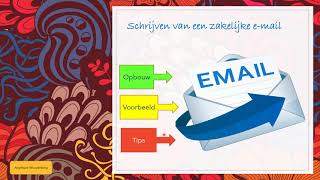 Schrijven van een zakelijke email [upl. by Leruj]