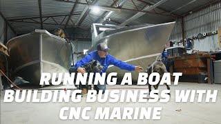 CNC Marine Boat Build  A Day at Bluey Fabrication  Serpentine WA [upl. by Dorthy]