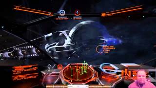 Majestic Class Interdictor Entrance On Elite Dangerous [upl. by Anileve]