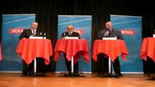 Battenberger BürgermeisterWahl 2014 Kandidaten auf dem Podium [upl. by Elagibba]