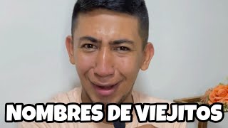 Los nombres de viejitos se están acabando 😩😵  Davising [upl. by Lose]