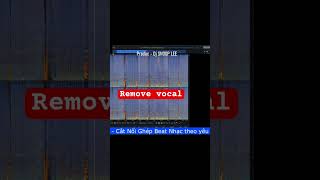 Remove vocal removevocal vocalremover cubase [upl. by Hteazile339]