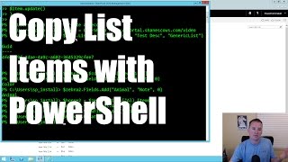 Using PowerShell to work with SharePoint Lists [upl. by Blakeley195]