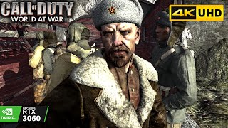 Blood and Iron｜Realistic ULTRA Graphic Gameplay 4K 60FPS Call Of Duty WAW [upl. by Odranar]