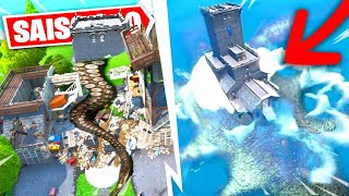 LE MONSTRE VA INONDER LA MAP ET REVELER SHARKY SHRUBS SUR FORTNITE   RETOUR GREASY GROVE [upl. by Marena]