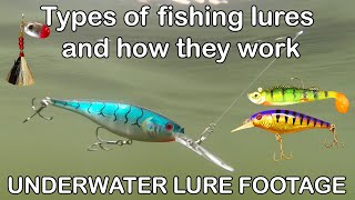 How fishing lures work underwater fishing lures [upl. by Sollars517]