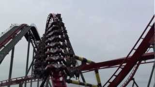 XFlight offride HD Footage  Six Flags Great America 2012 [upl. by Esyle]