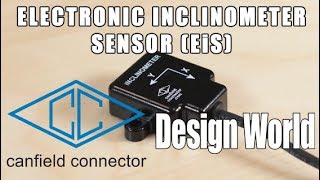 Canfield Connectors electronic inclinometer measures tilt or slope in harsh environments [upl. by Fiorenza]