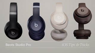 Beats Studio Pro Tips and Tricks for iOS  Beats by Dre [upl. by Sollie]