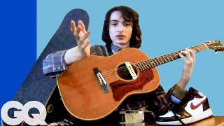 10 Things Finn Wolfhard Cant Live Without  GQ [upl. by Meeharb]