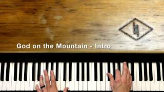 God on the Mountain  Piano Lesson [upl. by Arytal572]