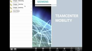 Teamcenter Mobility PLM Demonstration [upl. by Arratoon]