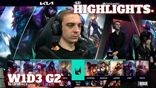 G2 vs RGE  Highlights  Week 1 Day 3 LEC Winter 2024  G2 Esports vs Rogue W1D3 [upl. by Anoved]