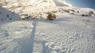 Koudouni Mt Ida Crete Greece ski touring 2 Jan 2017 [upl. by Elsilrac]