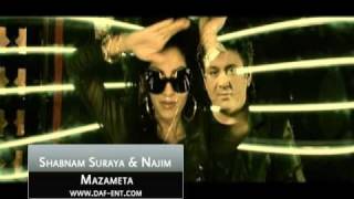 Shabnam Suraya  Mazameta Official Video ft Najim [upl. by Pachston]