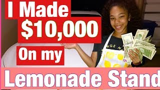 How to Make 10000 on a Lemonade Stand [upl. by Fifi]