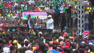 KASSIM MGANGA NA MADEE WAFUNGA ZIARA YA RAIS SAMIA SONGEA KWAKISHINDO CHA BURUDANI [upl. by Aztiley]