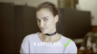 Irina Shayk ile Türkçe 101 Moda Terimleri [upl. by Nnel932]