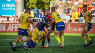 J1 TOP 14  OYONNAXCLERMONT  Le résumé du match [upl. by Ahtnammas67]