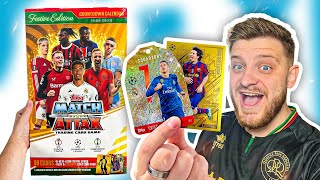 NEW FESTIVE EDITION MATCH ATTAX COUNTDOWN CALENDAR OPENING Messi Gold Edge Edition [upl. by Idram762]